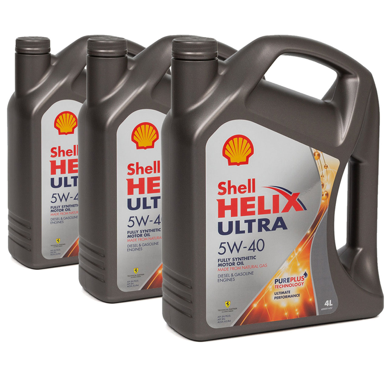 SHELL Motoröl Öl HELIX ULTRA 5W-40 5W40 MB 226/229.5 VW 502/505.00 - 12 Liter