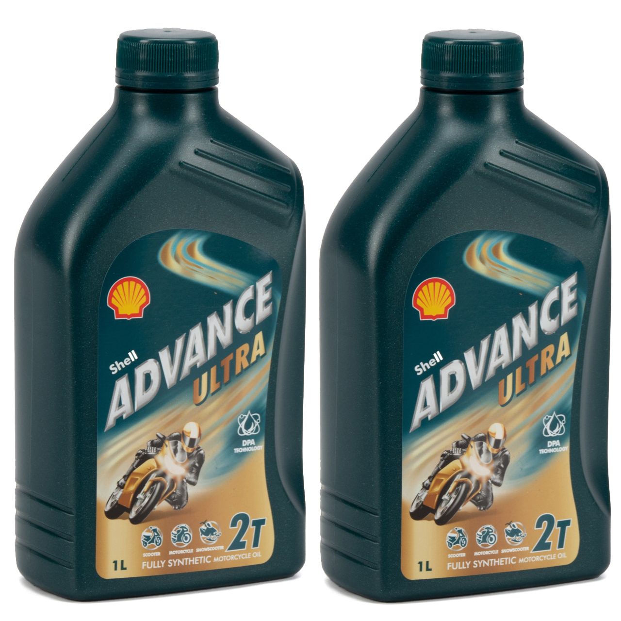 2L 2 Liter SHELL Motoröl Öl ADVANCE ULTRA 2T 2-TAKT JASO FD API TC ISO EGD