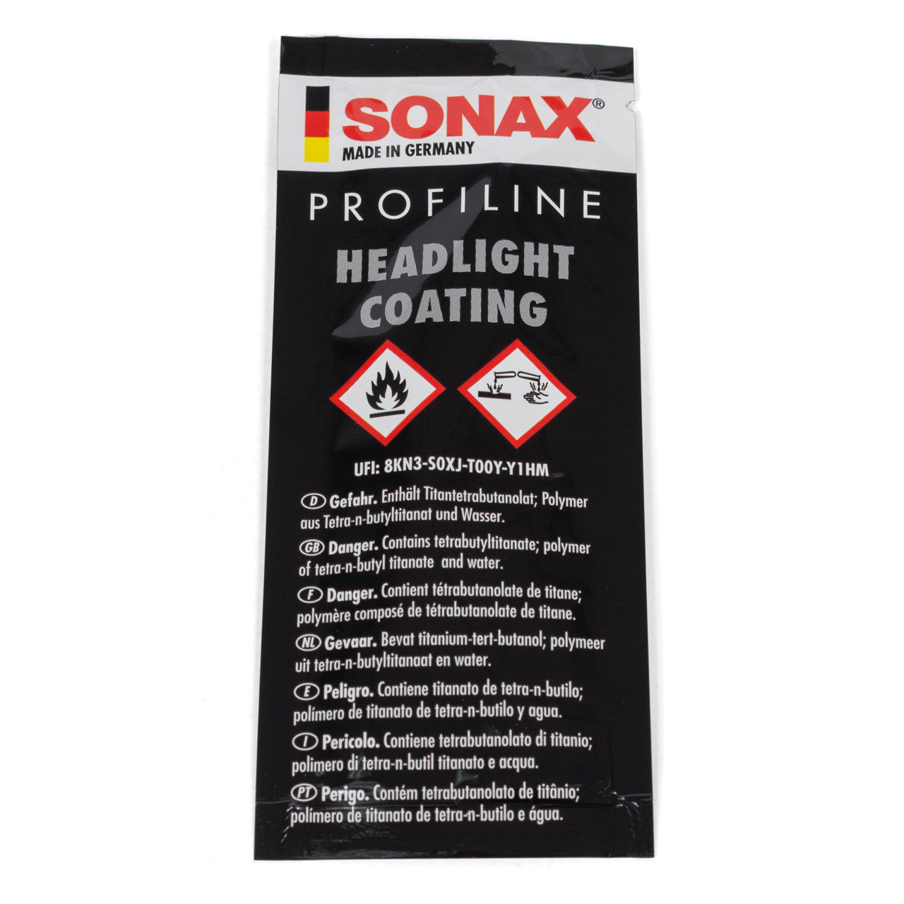 SONAX 02765410 PROFILINE Headlight Coating Scheinwerfer Langzeit Versiegelung 10x 5ml