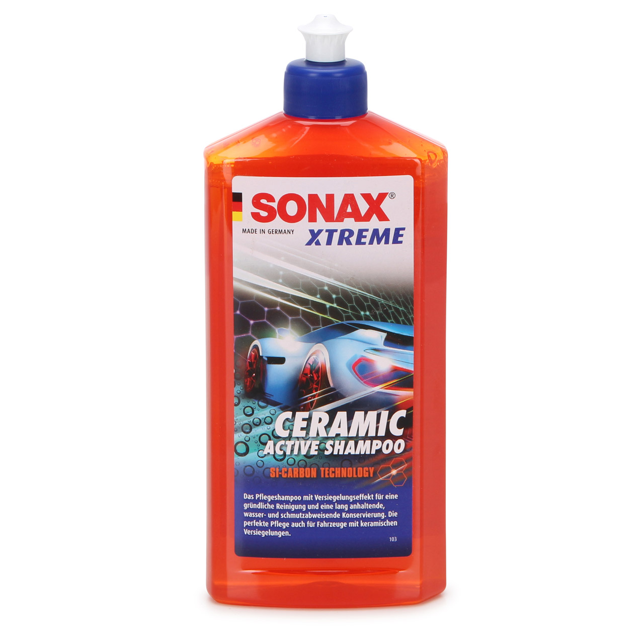 SONAX 259200 XTREME Ceramic Active Shampoo Autoshampoo Waschversiegelung 500ml