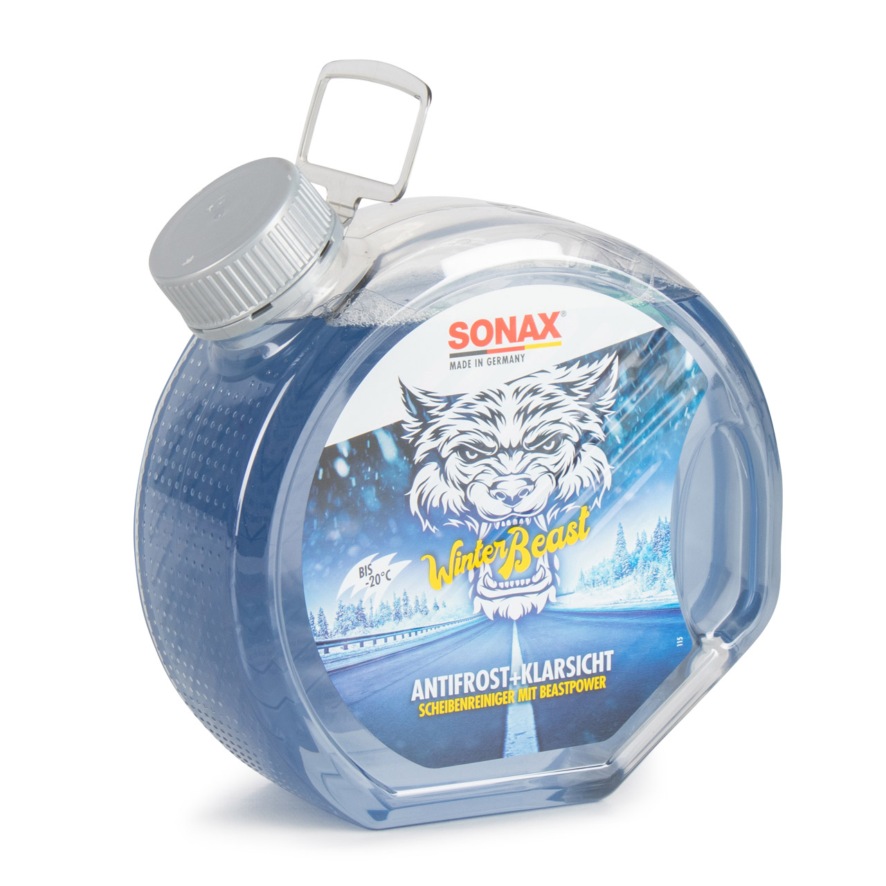 SONAX 01354000 WinterBeast Scheiben Frostschutz ANTIFROST Konzentrat -20°C 3L 3 Liter