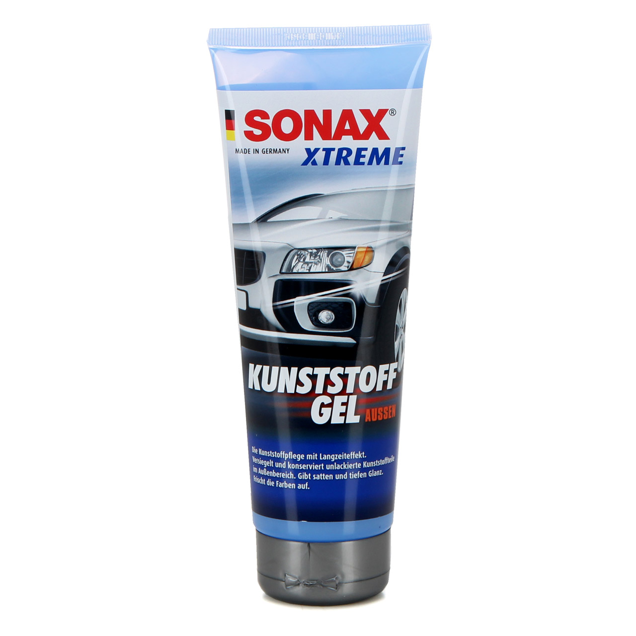SONAX 210141 Xtreme Kunststoffpflegemittel KunststoffGel Außen 250ml