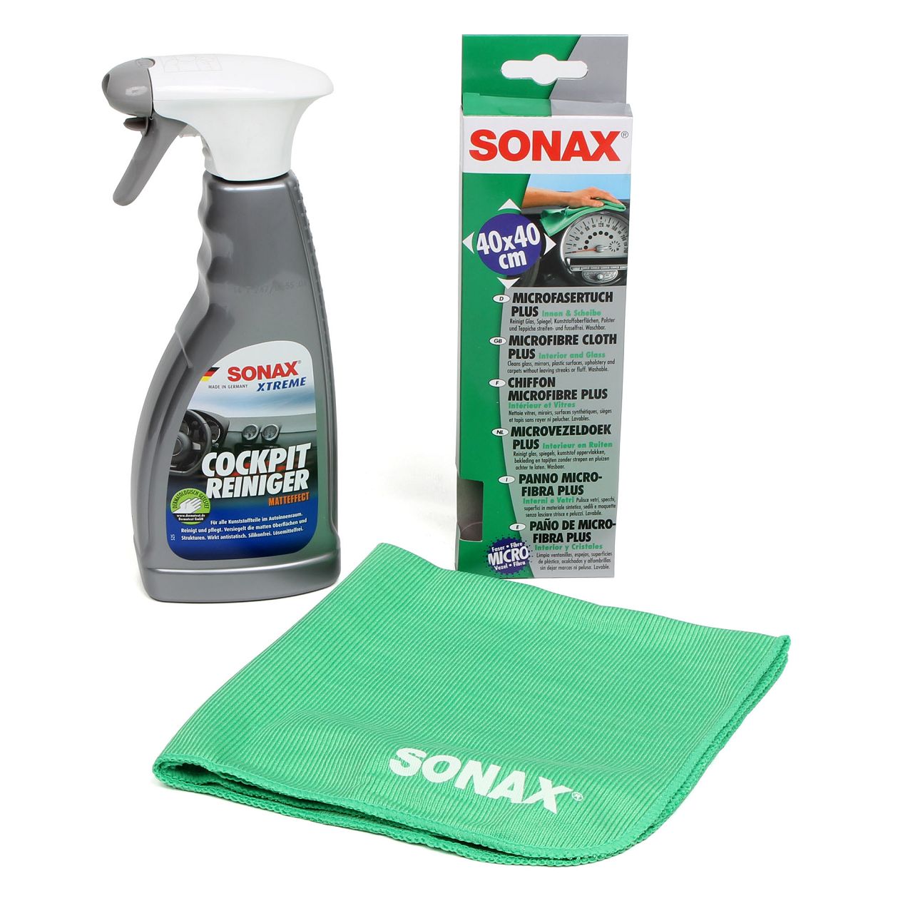 SONAX Kunststoffpflege Auto / Cockpitreiniger - 342300 - ws