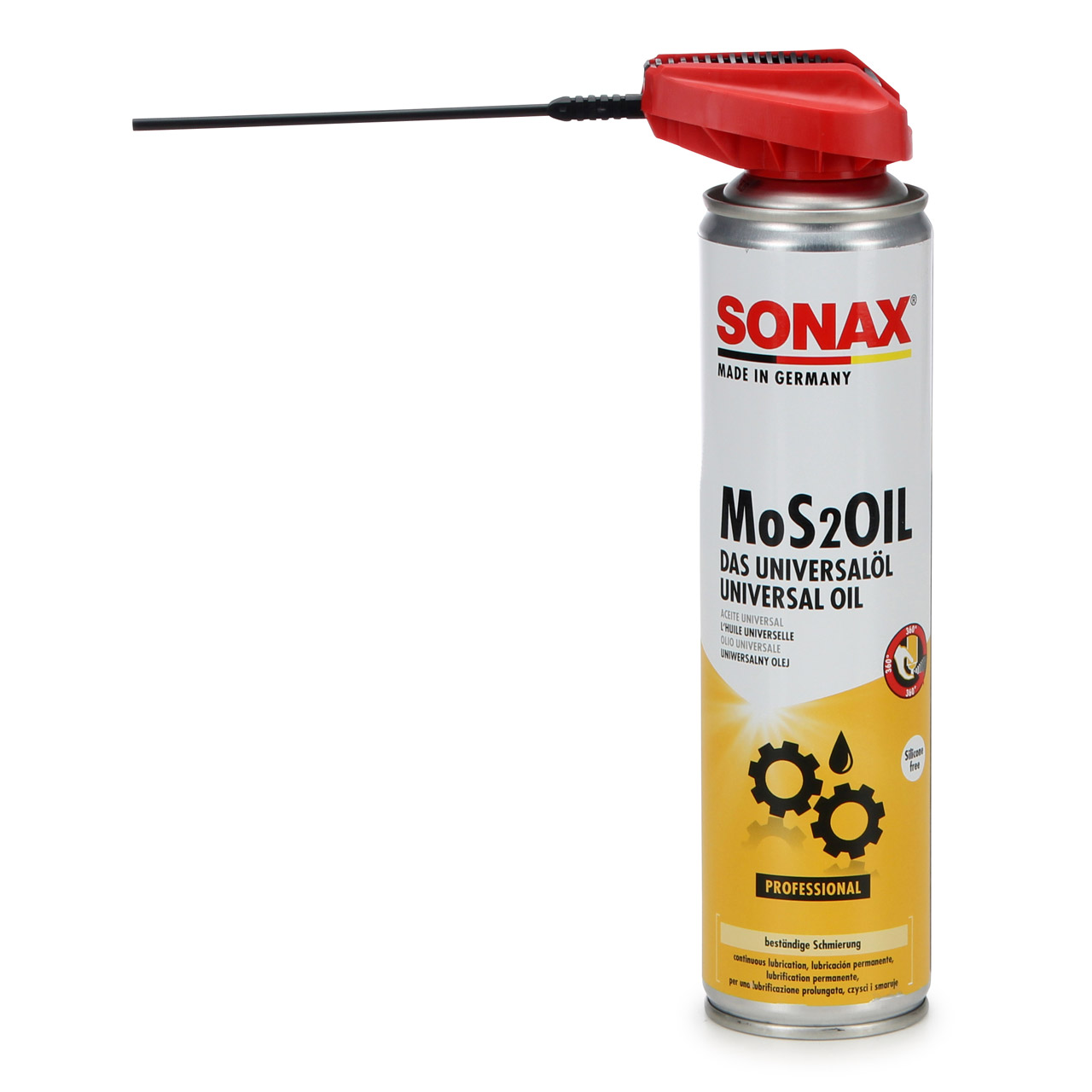 SONAX 339400 MoS2Oil m. EasySpray Universalspray Multifunktionsöl Universalöl 400ml