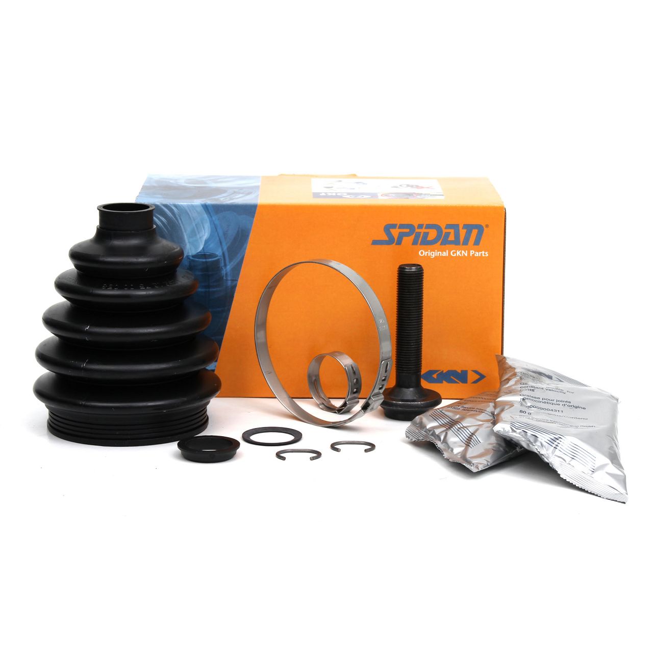 SPIDAN Achsmanschette Satz für VW Golf 3-7 Passat B5-7 Touran 1T A3 Q3 radseitig 6R0498203