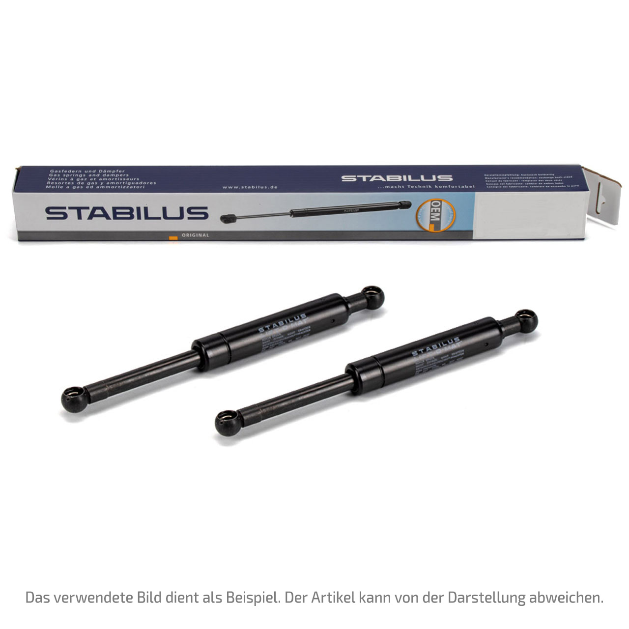 2x STABILUS 8066BB Heckklappendämpfer Gasdruckfeder MERCEDES-BENZ E-Klasse S214 1249800164