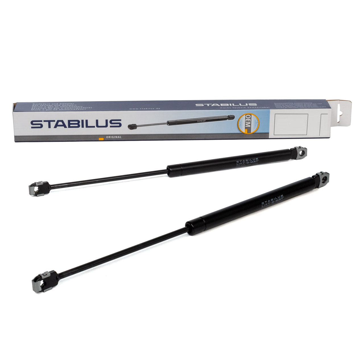 2x STABILUS 2334BC Gasfeder Motorhaube f&uuml;r BMW 3er E36 + Compact + Touring