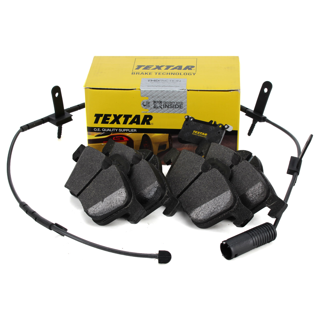 TEXTAR 2328101 Bremsbeläge + Sensor MINI R50 R53 R52 One / D Cooper / S vorne