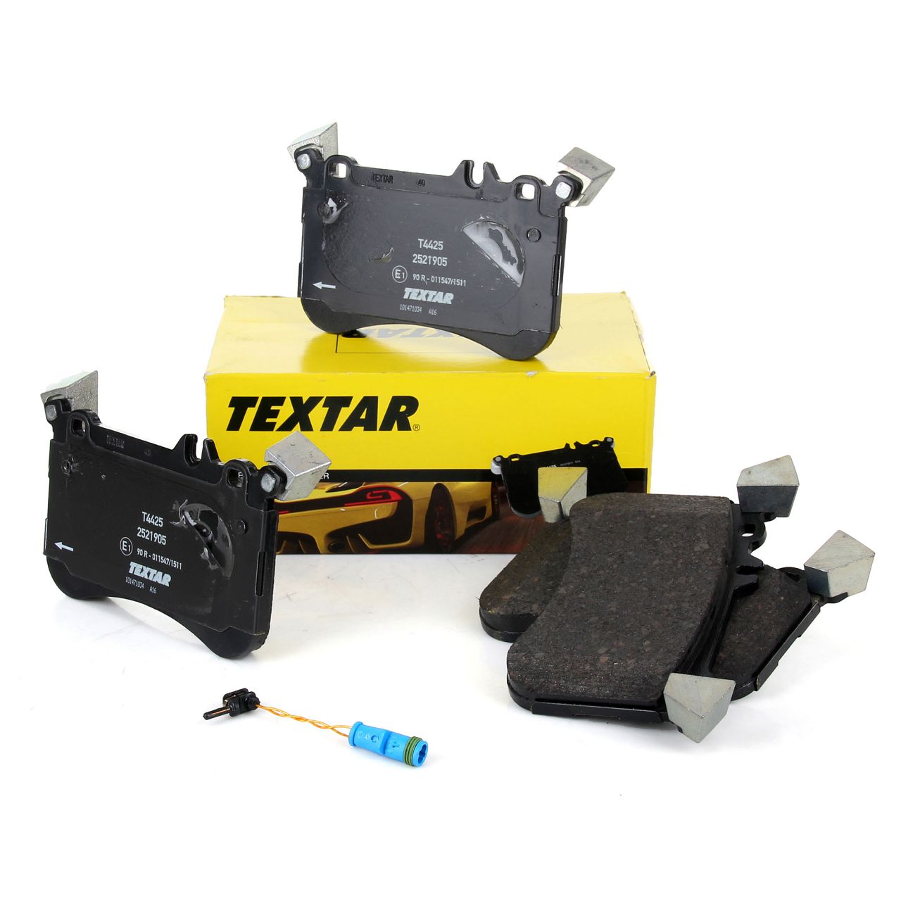 TEXTAR 2521905 Bremsbeläge + Wako MERCEDES W176 C117 X117 X156 45AMG vorne