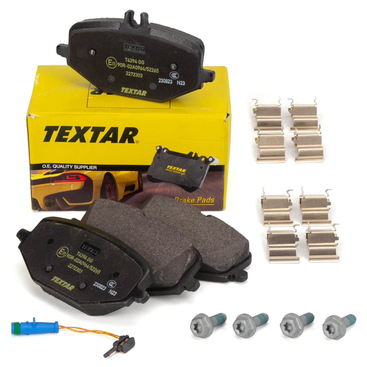 TEXTAR 2272303 Bremsbeläge + Warnkontaktsensor MERCEDES-BENZ GLE 