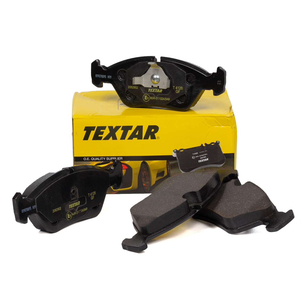 TEXTAR Bremsbeläge BMW 3er E30 M3 5er E28 6er E24 PORSCHE 928 4.5  