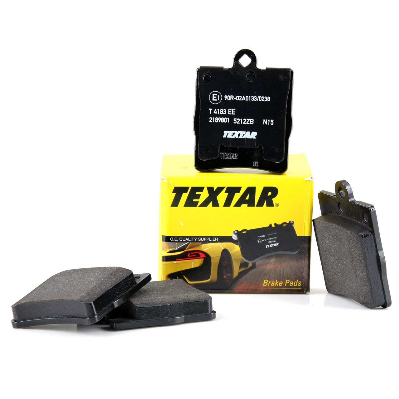 TEXTAR 2189801 Bremsbeläge MERCEDES C208 W210 S210 W220 C215 W124 hinten 0054201920