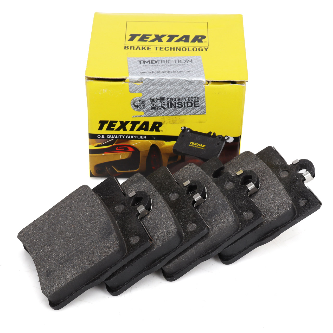TEXTAR 2189803 Bremsbeläge für MERCEDES W203 C208 C209 W210 R171 hinten 003420282041
