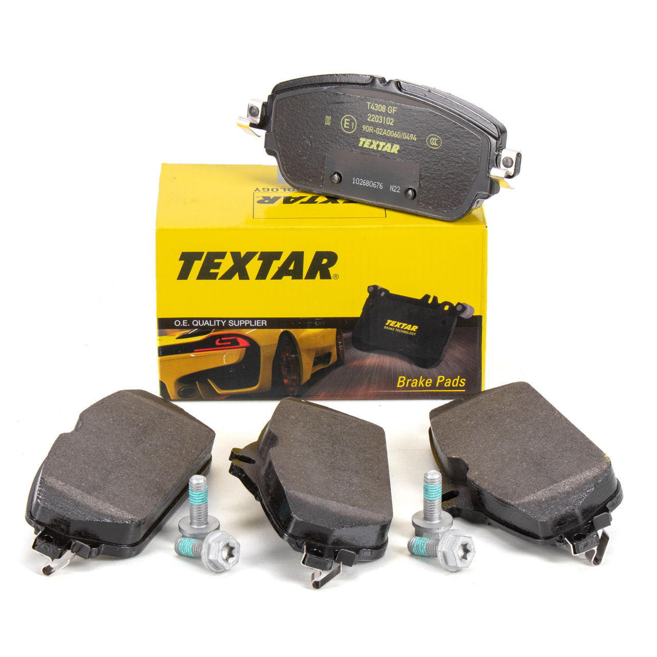 TEXATR 2203102 Bremsbeläge MERCEDES W205 S205 C/A05 W213 S213 C/A238 vorne 0004208903