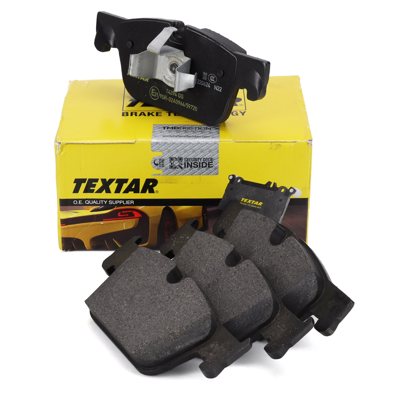 TEXTAR 2209801 Bremsbeläge für VOLVO S60 III S90 II V60 II V90 II XC60 II vorne 31658359