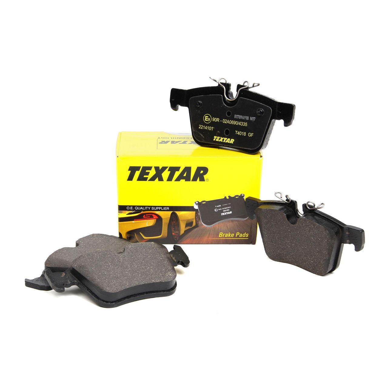 TEXTAR 2214101 Bremsbeläge VOLVO S60 III S90 II V60 II V90 II XC60 II XC90 II hinten