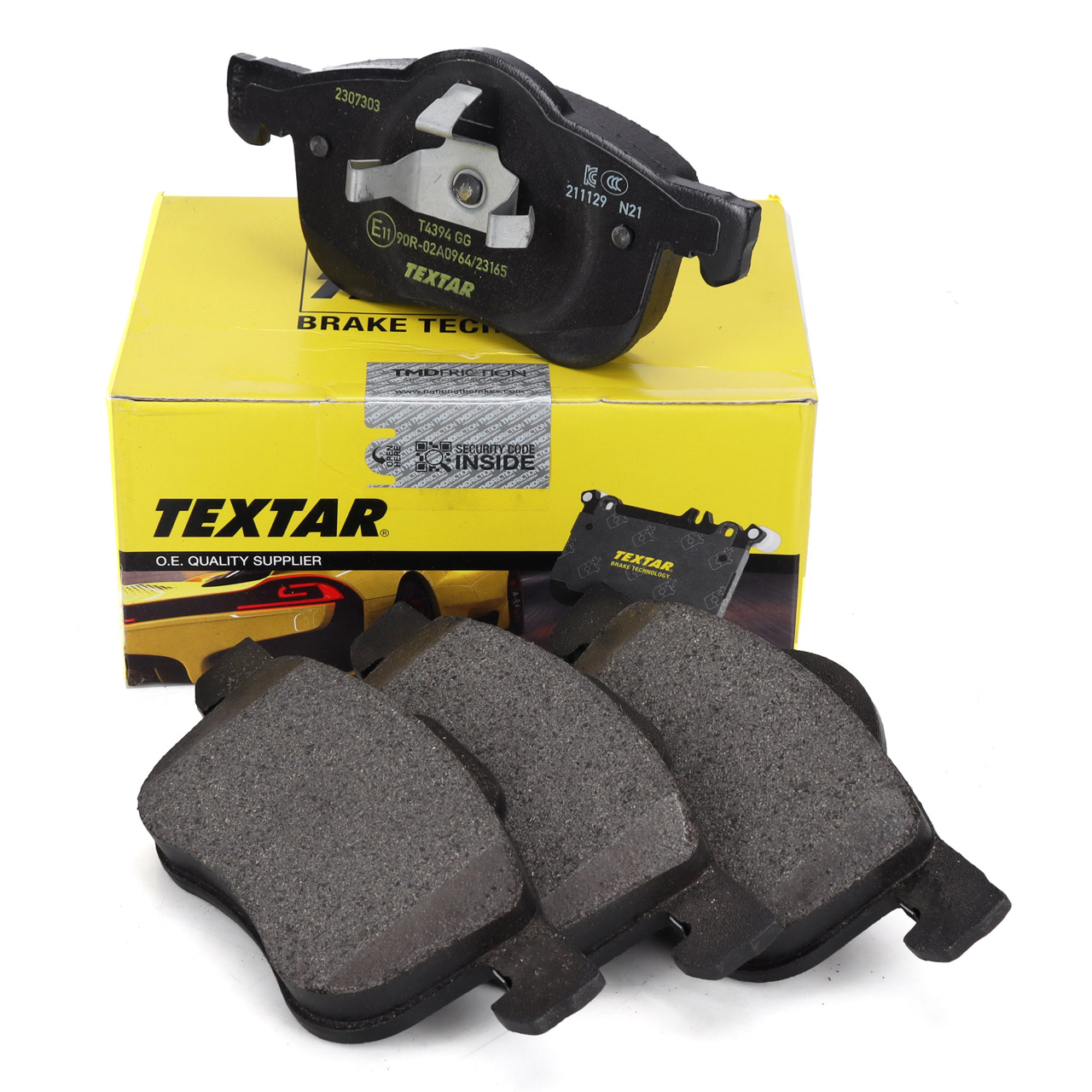 TEXTAR 2307303 Bremsbeläge für VOLVO S60 1 S80 1 V70 2 CX70 Cross Country vorne