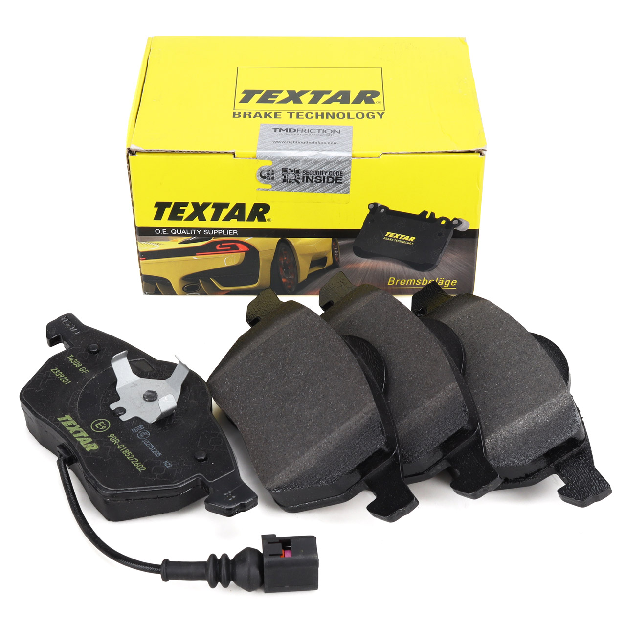 TEXTAR 2339201 Bremsbeläge + Sensor VW Golf 3 4 Passat B3/4 Polo 9N Vento vorne