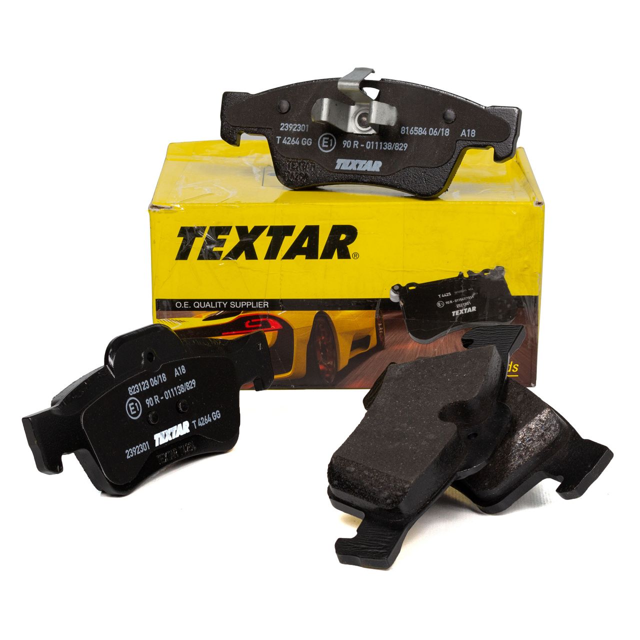 TEXTAR Bremsbeläge Bremsklötze für MERCEDES X164 W164 W251 V251 4-matic hinten