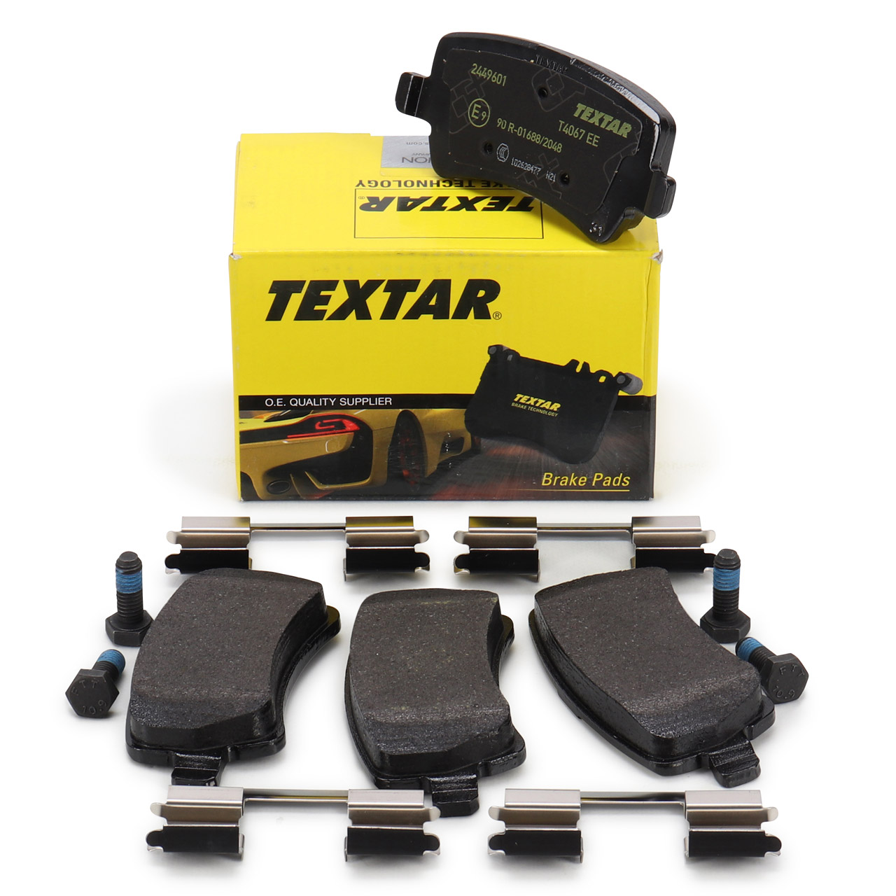 TEXTAR 2449601 Bremsbeläge VOLVO S60 S80 V60 V70 XC60 XC70 hinten 31445796