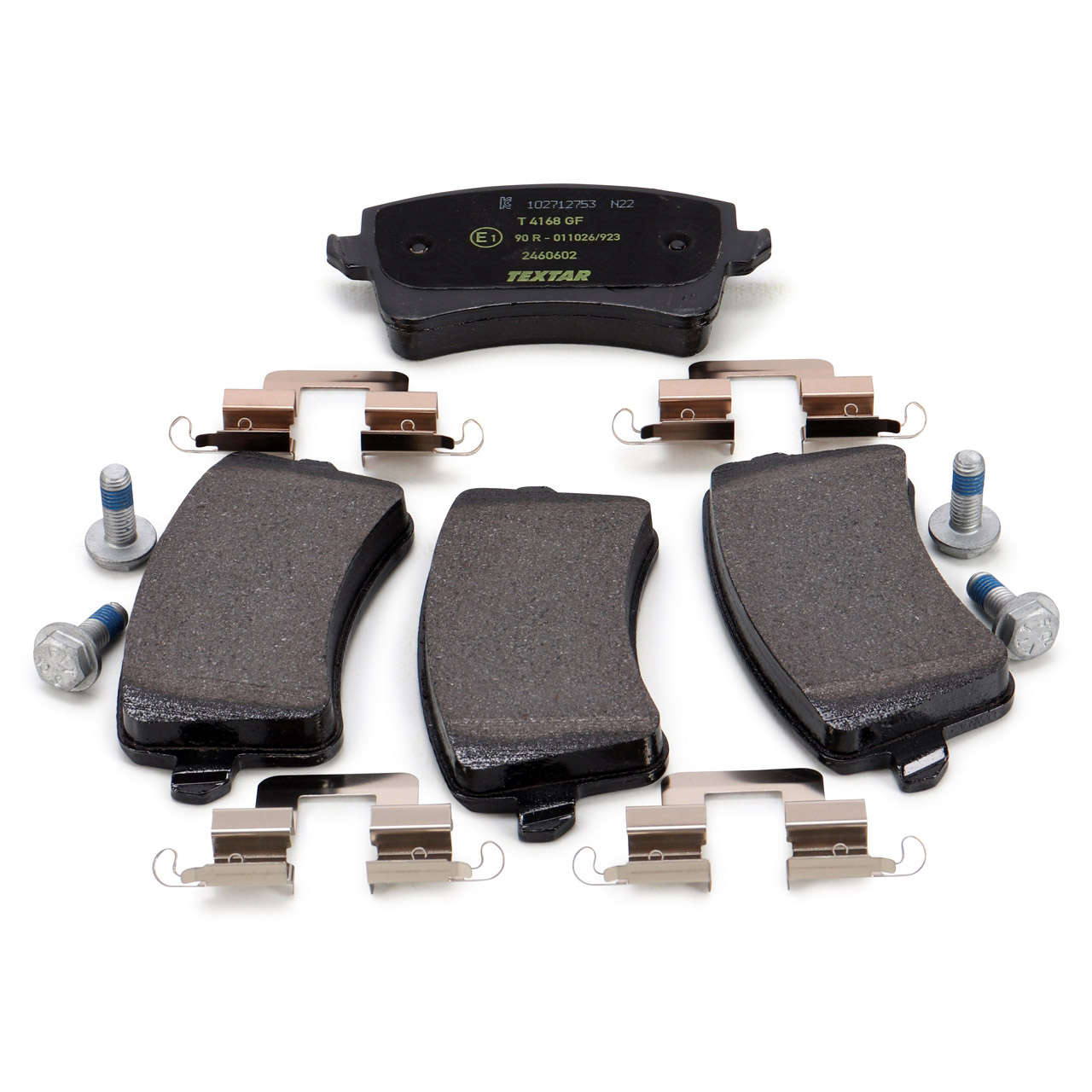 TEXTAR Bremsscheiben + Bremsbeläge AUDI A4 (B8) A5 (8T 8F) Q5 (8RB) PR-1KW/2EH hinten