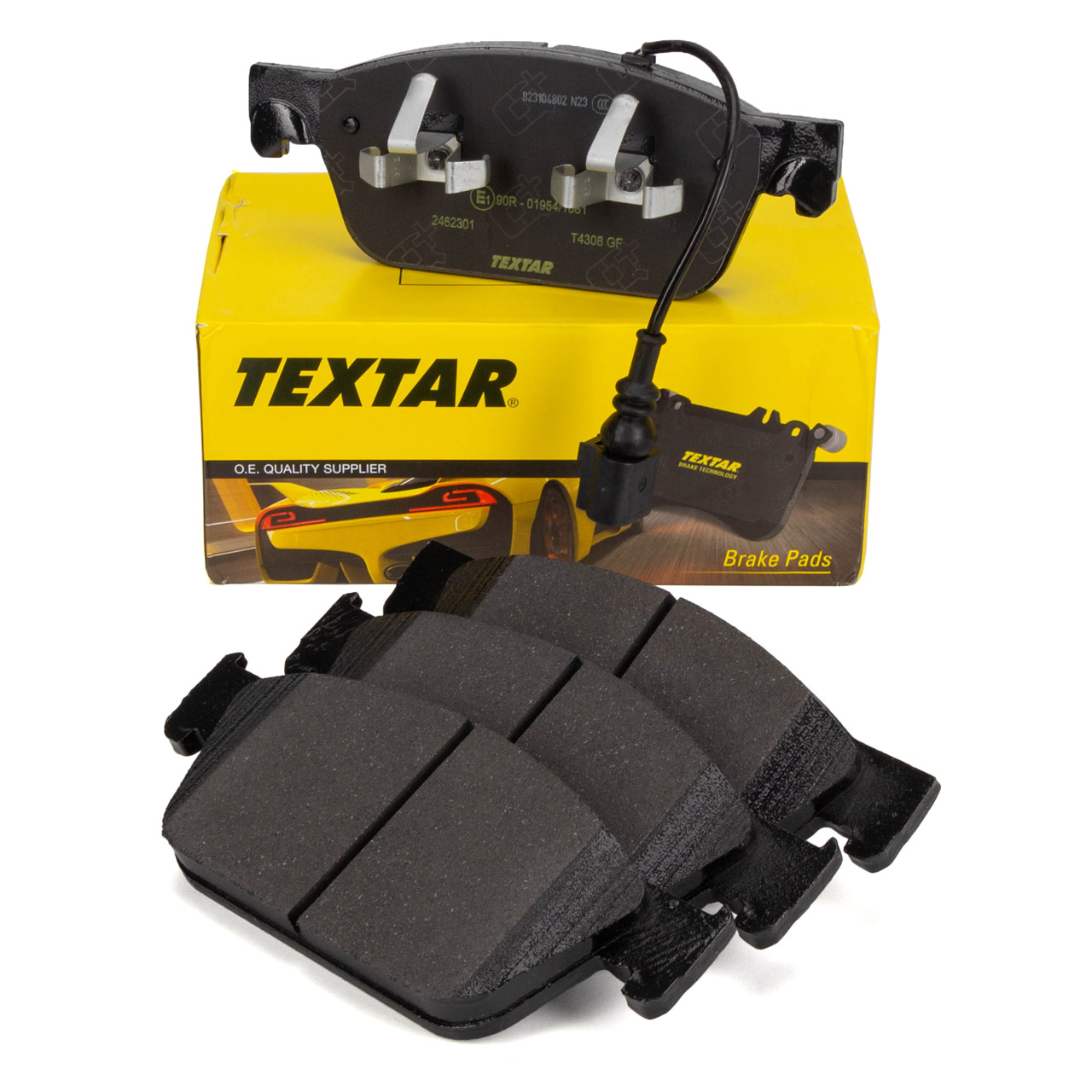 TEXTAR 2462301 Bremsbel&auml;ge VW Transporter T5 T6 f&uuml;r PR-Nummer: 2E4 vorne 7E0698151D