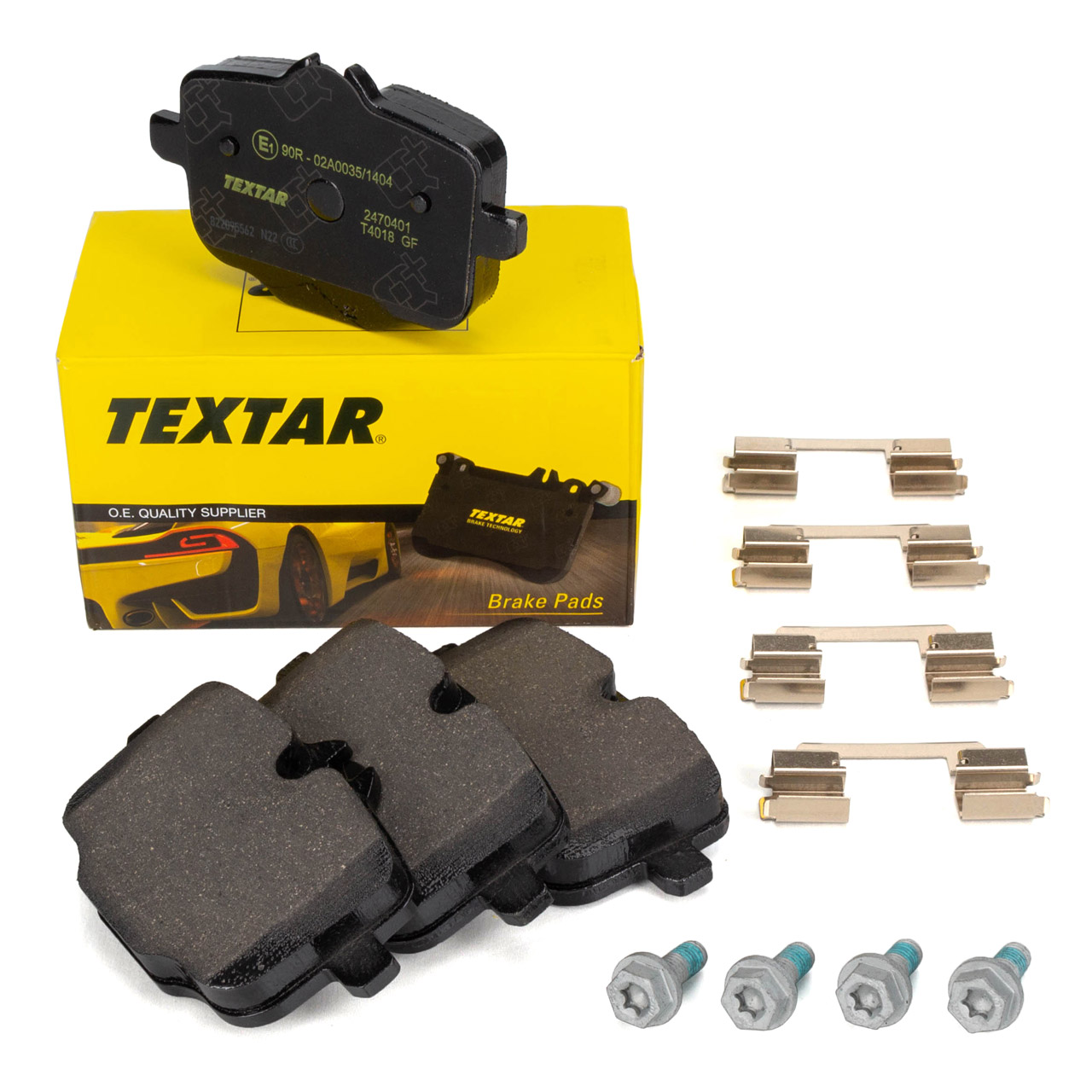 TEXTAR 2470401 Bremsbeläge für BMW G30 G31 G32 G11/12 G14-16 X3 X4 X5 X6 X7 hinten 6867175
