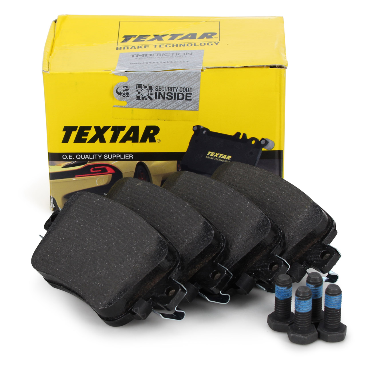 TEXTAR 2511001 Bremsbeläge für VW Sharan 7N Beetle Caddy 4 AUDI 8X Leon 5F 3 hinten