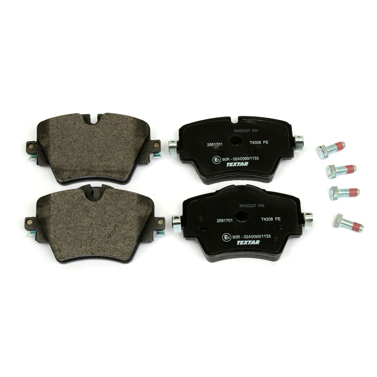 TEXTAR Bremsscheiben + Beläge + Sensor BMW F40 F44 F45 F46 X1 F48 X2 F39 bis 07.2019 vorne