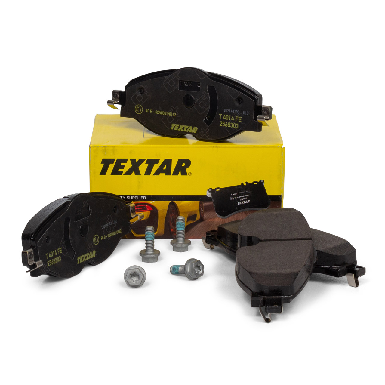 TEXTAR 2568303 Bremsbeläge für VW Golf 7 Passat B8 T-Roc Tiguan Touran vorne 2K5698151B