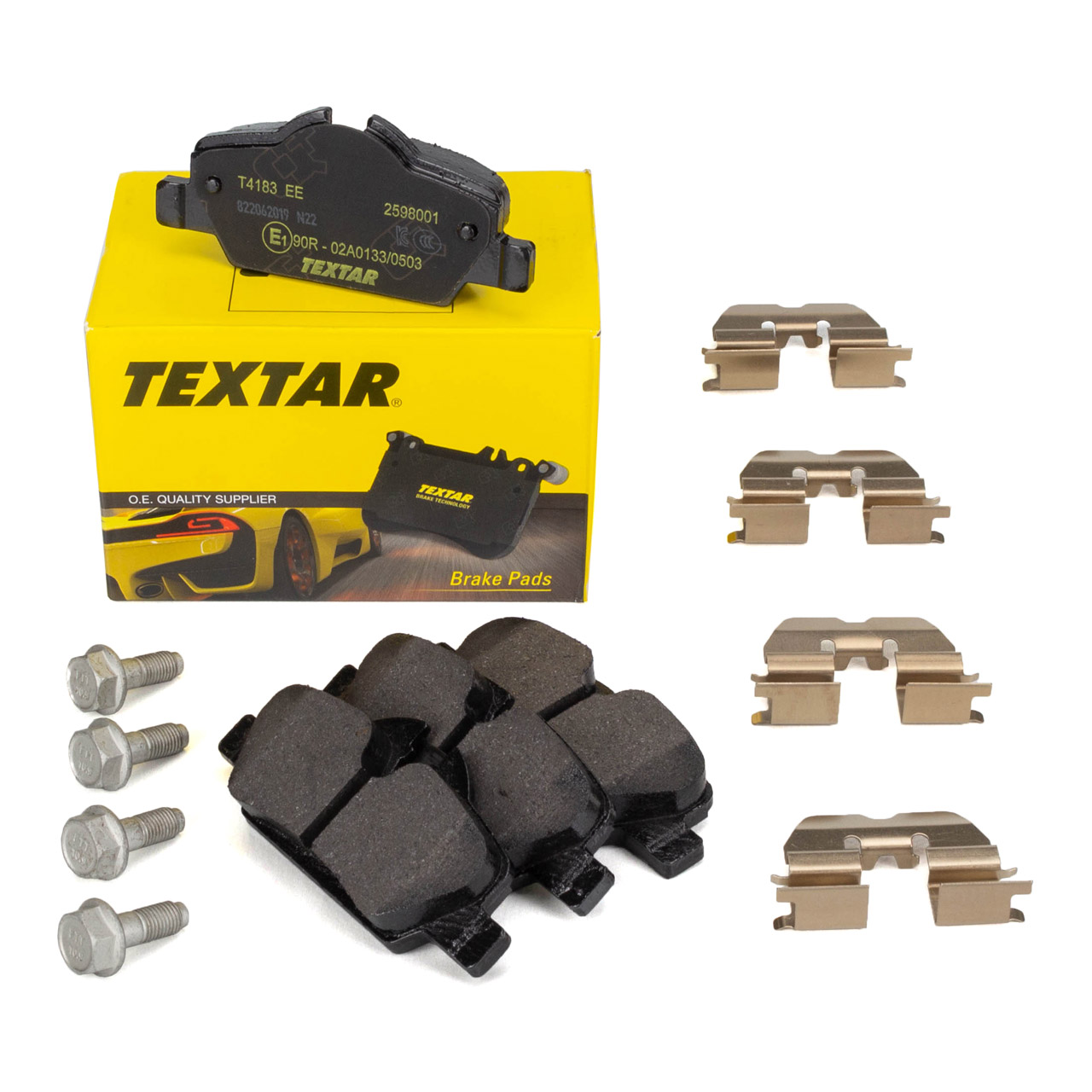 TEXTAR 2598001 Bremsbeläge MINI F55 F56 F57 One / Cooper hinten 34216885529