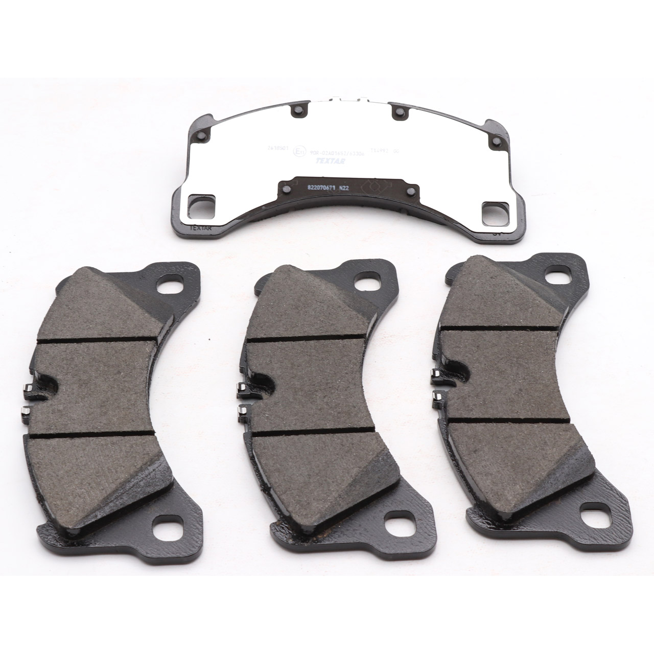 TEXTAR 2000837 Bremsbeläge + Warnkontaktsensor PORSCHE Macan (95B 