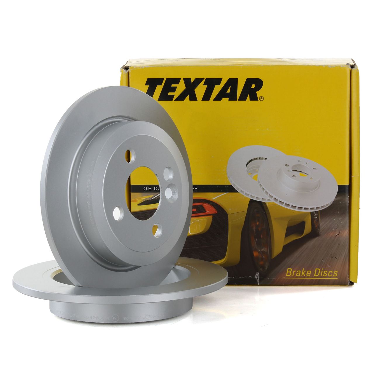 TEXTAR 92175003 Bremsscheiben Satz MINI R50 R53 R56 R52 R57 R55 R58 R59 hinten
