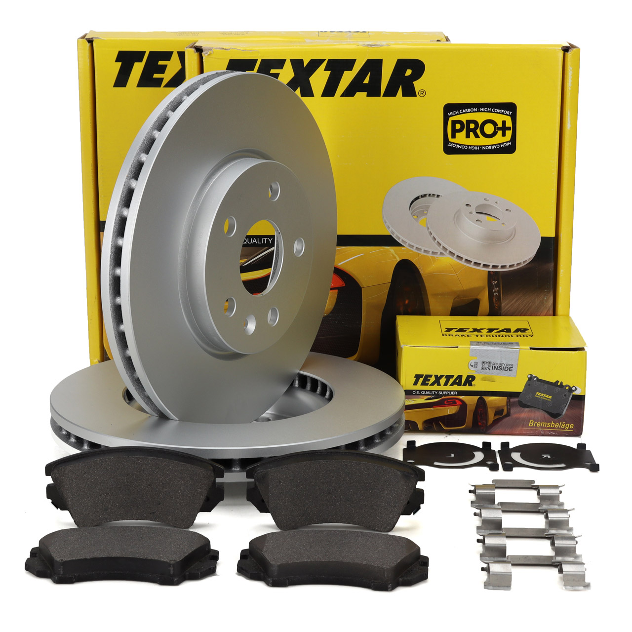 TEXTAR Bremsscheiben + Bremsbel&auml;ge f&uuml;r OPEL Insignia A SAAB 9-5 YS3G 17 Zoll vorne
