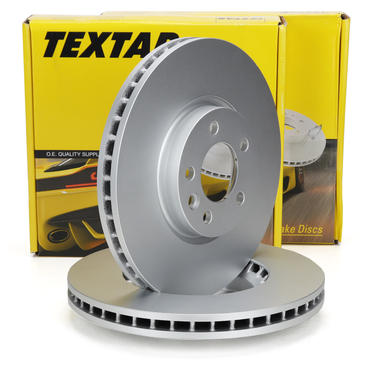 TEXTAR 92230305 Brake Disc Set for VW California Multivan Transporter T5 PR-2E4 (Front)