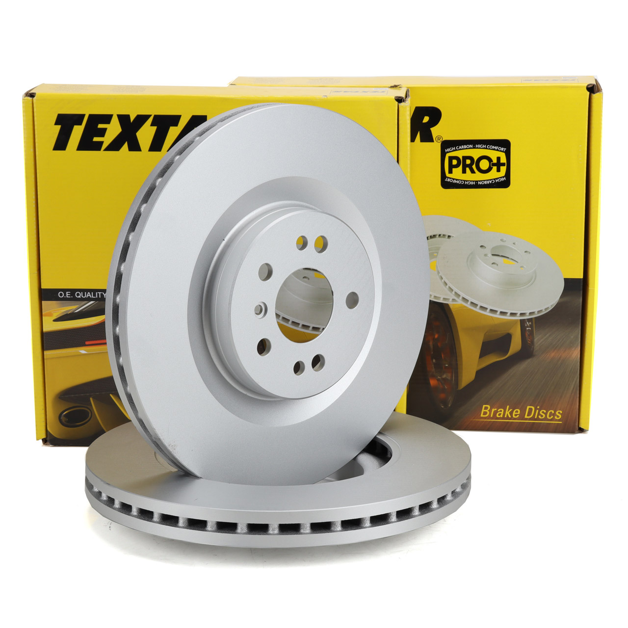 TEXTAR 92150705 Bremsscheiben Satz f&uuml;r MERCEDES GL- X164 M- W164 R- W251 vorne 1644211412