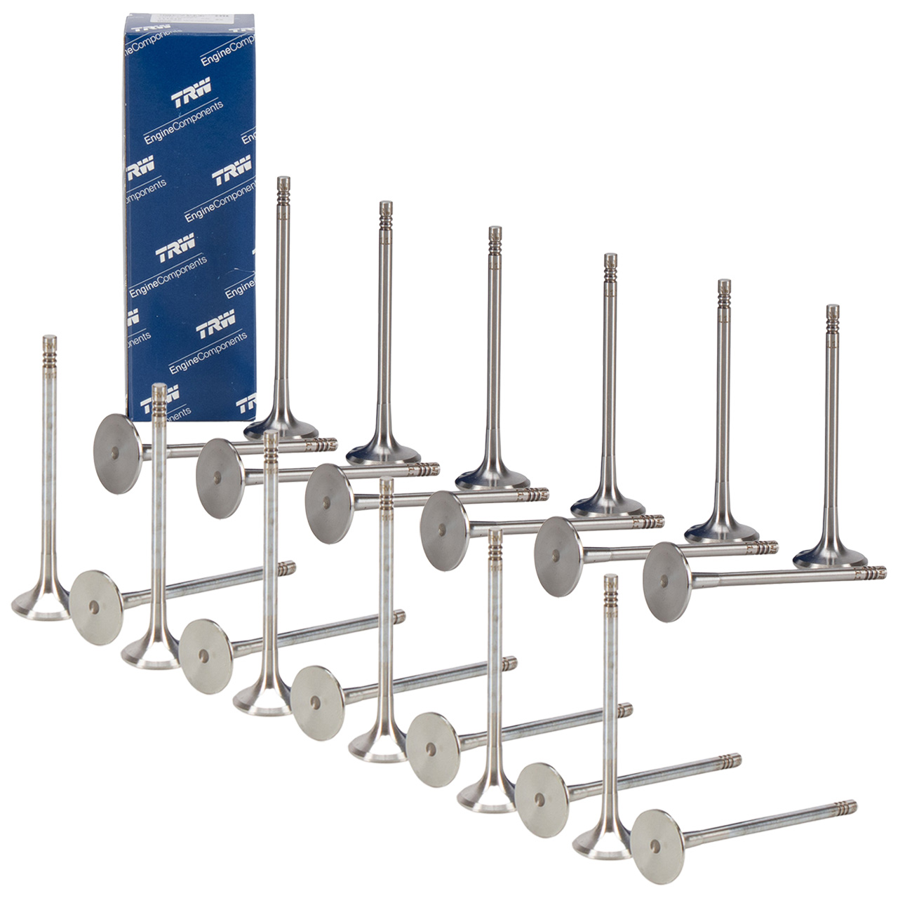 12x TRW intake valves + 12x exhaust valves for BMW 3 Series, 4 Series, 5 Series, 6 Series, 7 Series, X3, X4, X5, X6, N57, B57