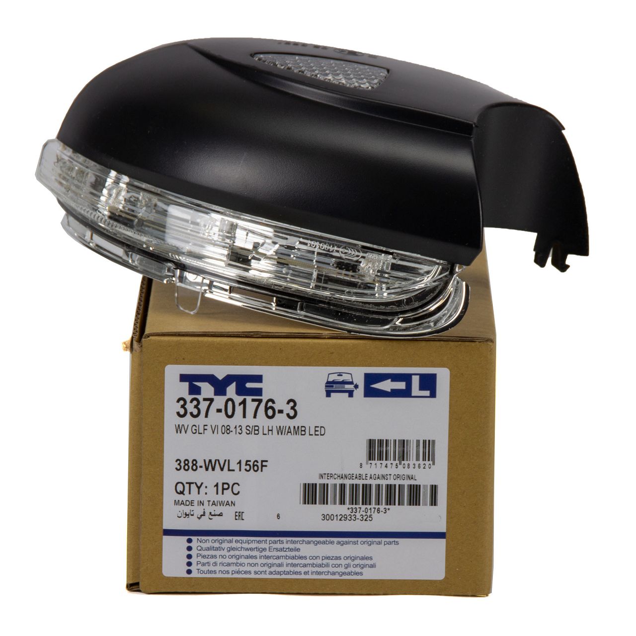 TYC Blinkleuchte Außenspiegel LED für VW Golf 6 Touran 1T1-1T3 links 5K0949101A