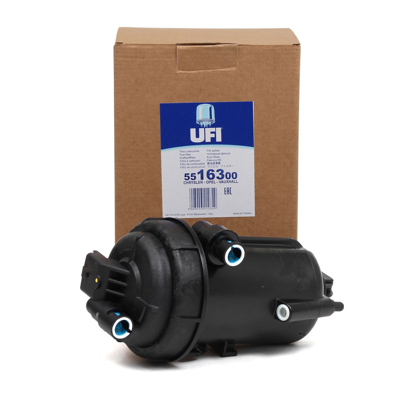 UFI Kraftstofffilter Dieselfilter + Gehäuse 55.163.00 CHEVROLET OPEL ANTARA 2.0D