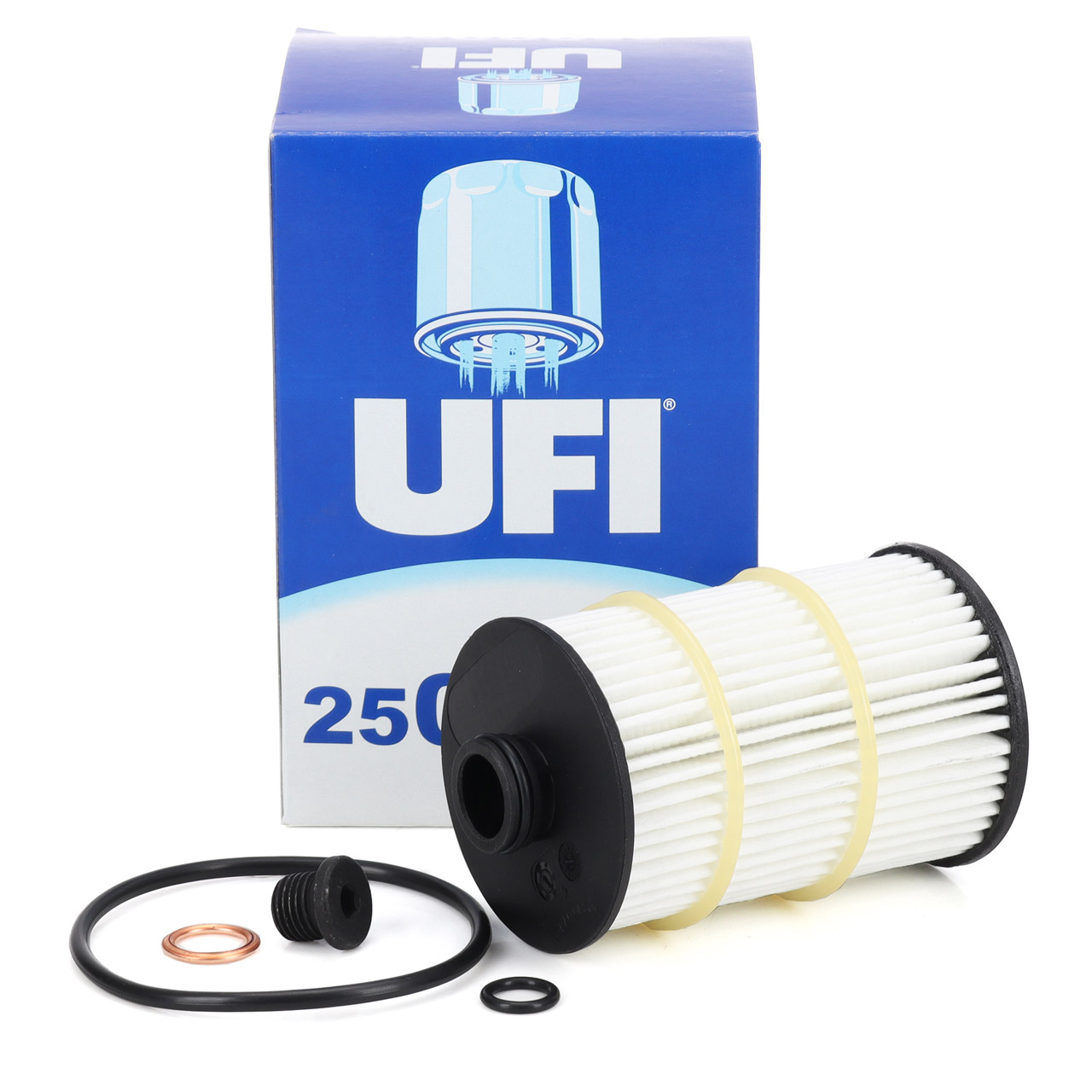 UFI 25.090.00 Ölfilter + Schraube AUDI S6 RS6 (C7) S7 RS7 (4G) A8 4.0 TFSI S8 (4H)