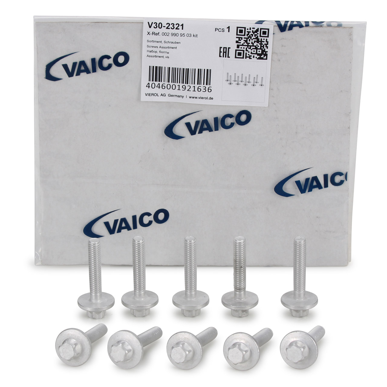 VAICO V30-2321 Schrauben Satz Ölwanne für MERCEDES 9-G TRONIC 725.0 Automatikgetriebe