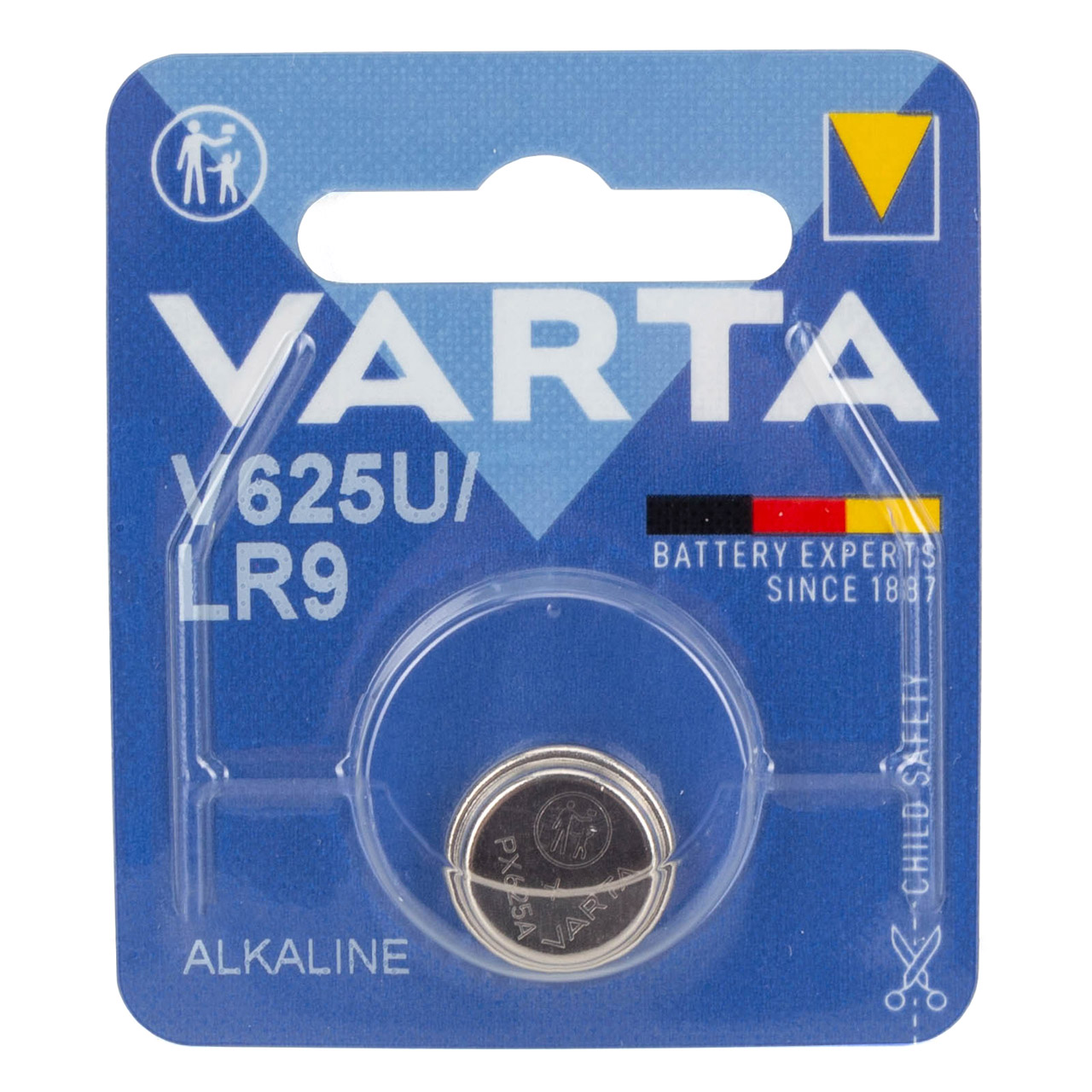 10x VARTA Alkaline V625U LR9 PX625A Knopfzelle Knopfbatterie Batterie 1.5V (MHD 04.2026)