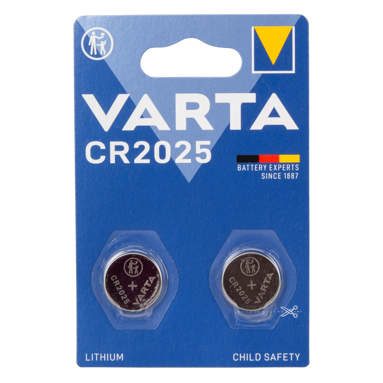 20x VARTA Lithium 3V CR2025 Knopfzelle Knopfbatterie Batterie (MHD 01.2032)
