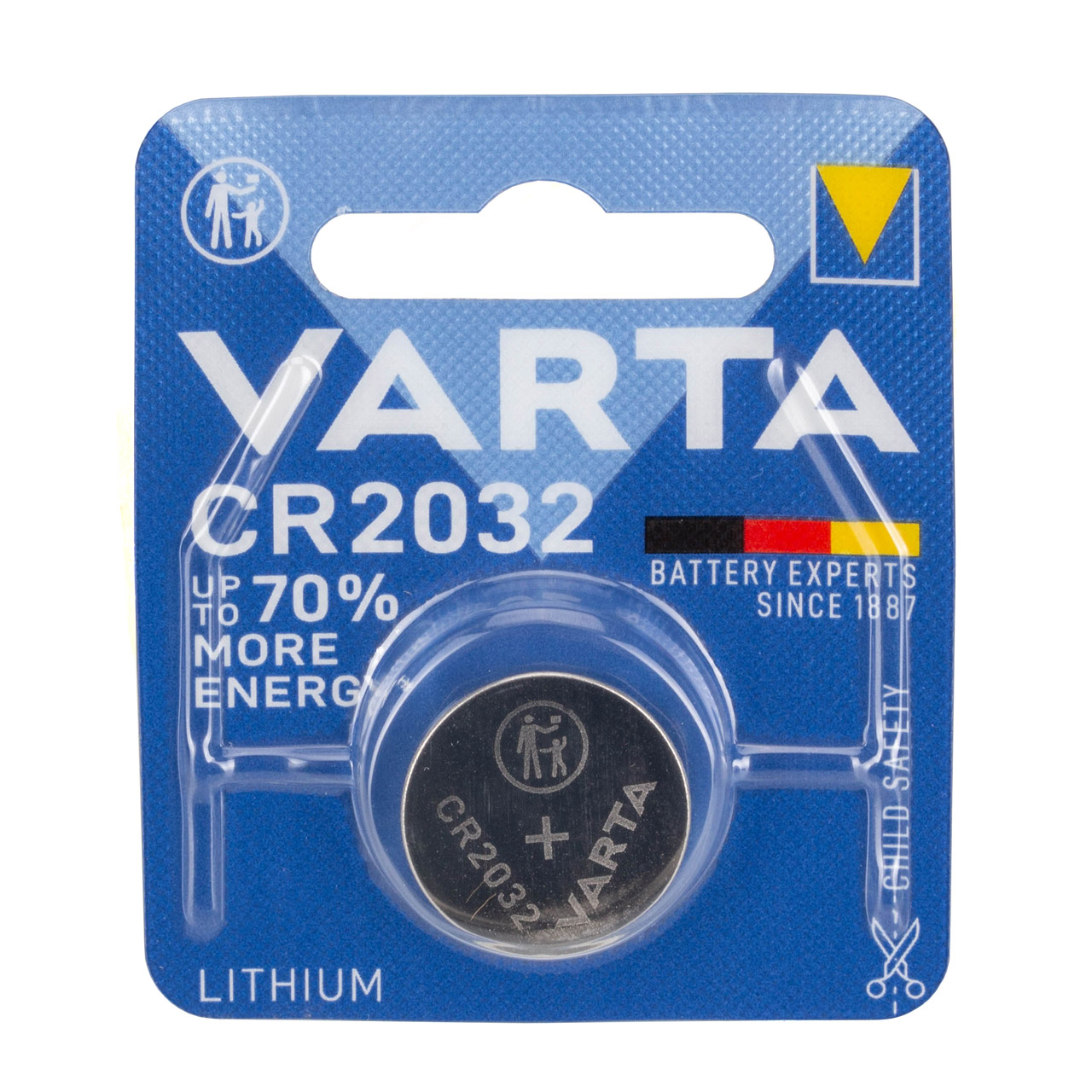10x VARTA Lithium 3V CR2032 Knopfzelle Knopfbatterie Batterie (MHD 05.2033)