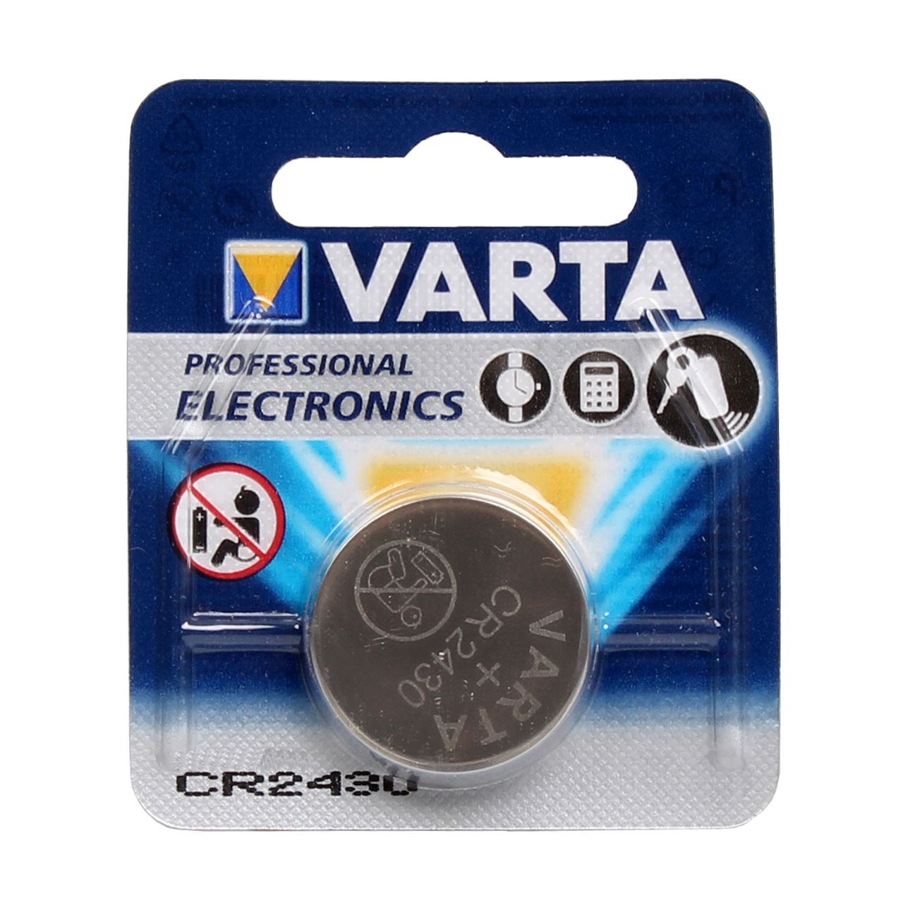 10x VARTA Knopfzelle Knopfbatterie Batterie 3V CR2430