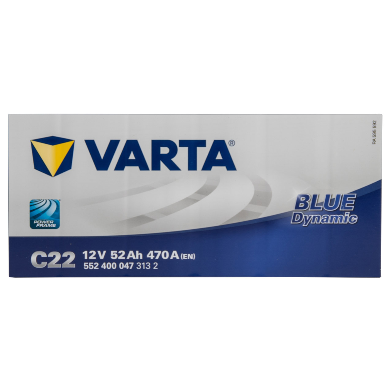 VARTA C22 Blue Dynamic 12V 52Ah - VARTA Blue Dynamic - Shop