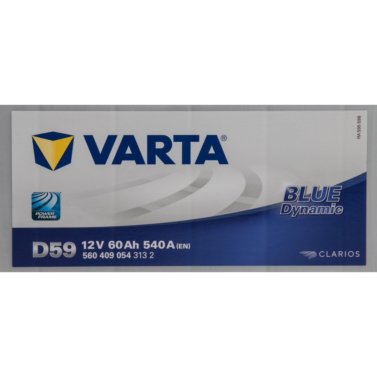 5604090543132 VARTA D59 BLUE dynamic D59 Batterie 12V 60Ah 540A