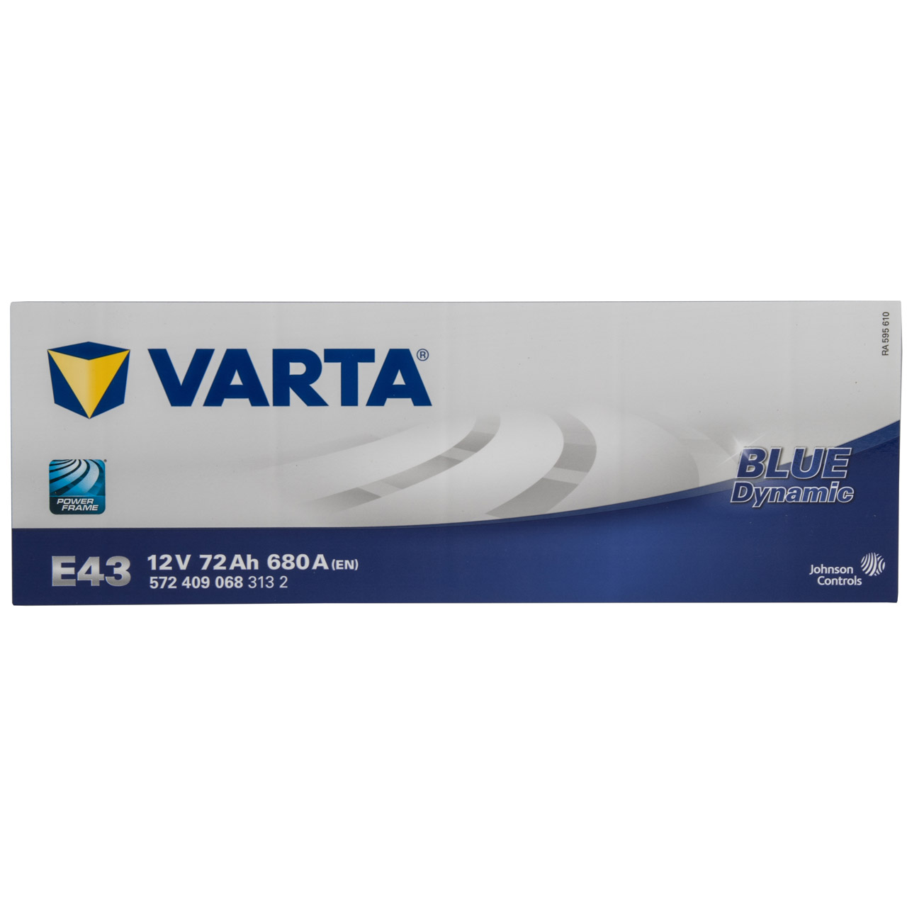 Varta E43 12V 72Ah 680A Auto Batterie gebraucht in Brandenburg - Velten, Ersatz- & Reparaturteile