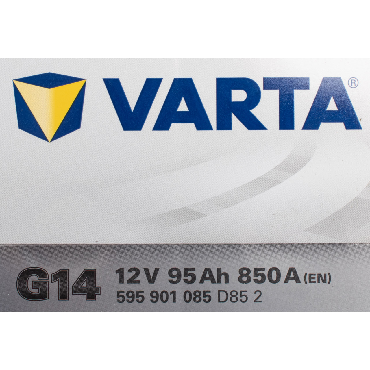 VARTA G14 SILVER dynamic AGM Autobatterie Starterbatterie 12V 95Ah EN850A