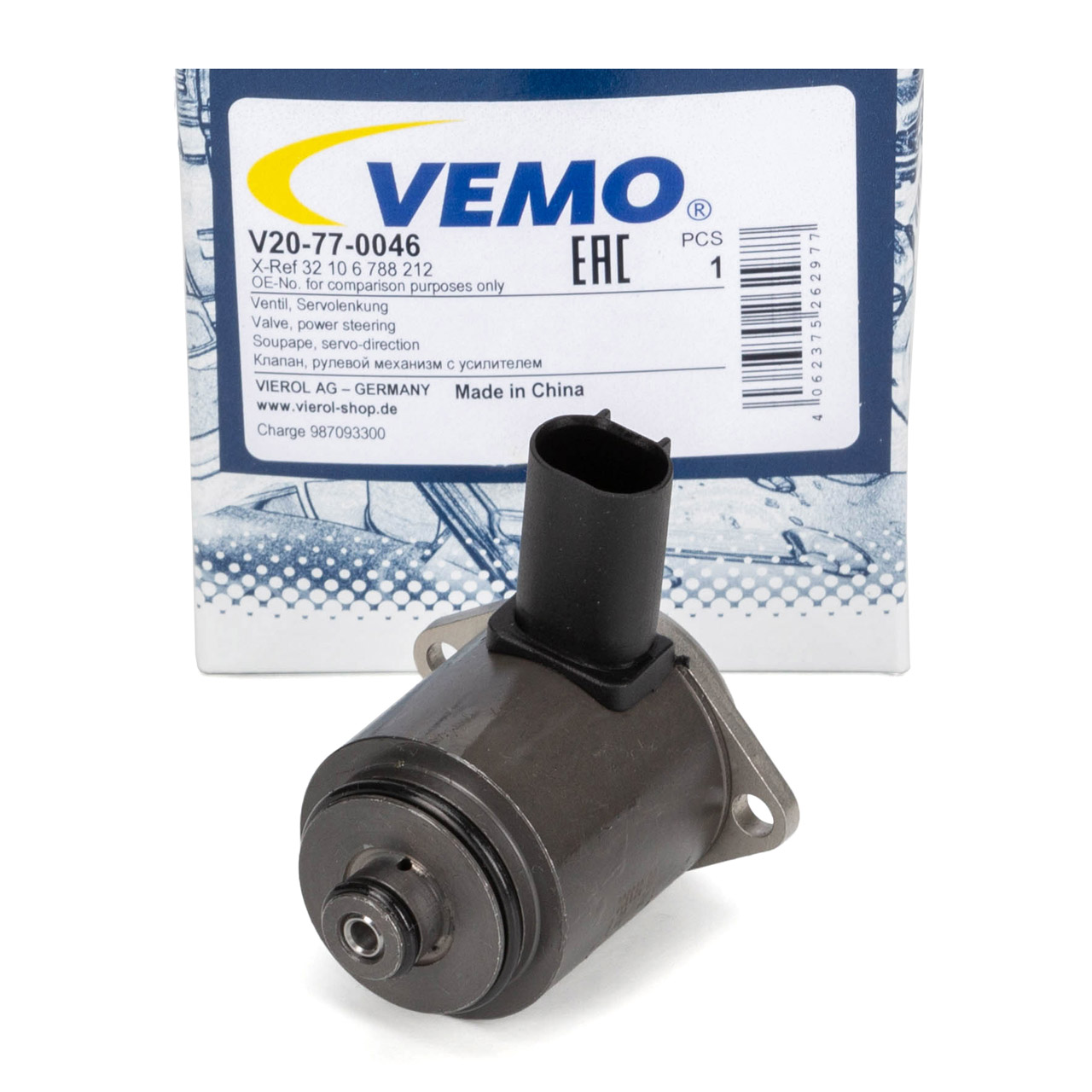 VEMO V20-77-0046 Magnetventil Servolenkung BMW E81-88 E90-93 E60/61 F10/11 F01 32106788212